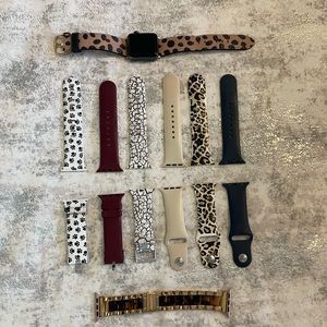 Apple Watch Series 2 38mm with 8 bands
